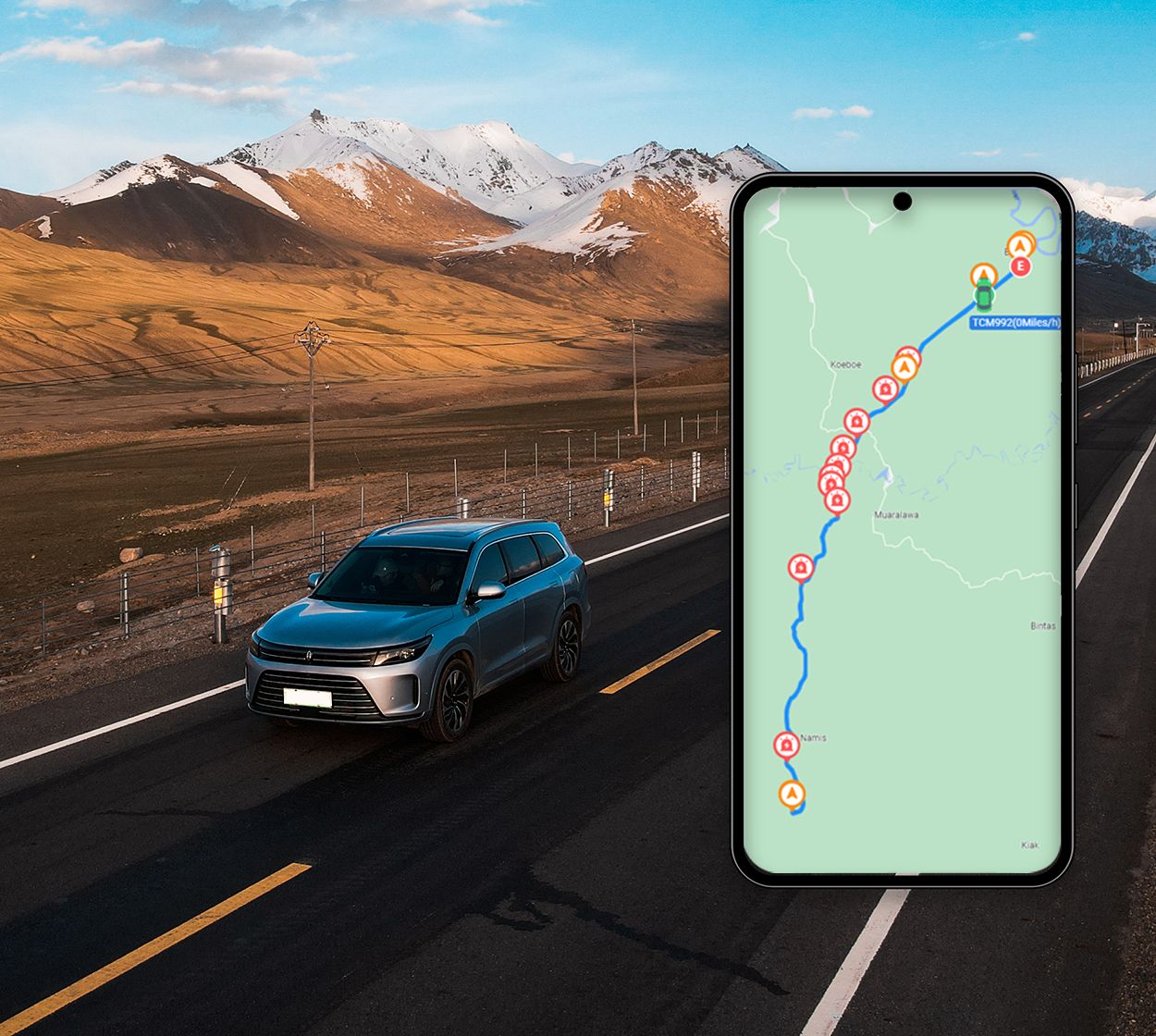 Real-Time Vehicle Tracking