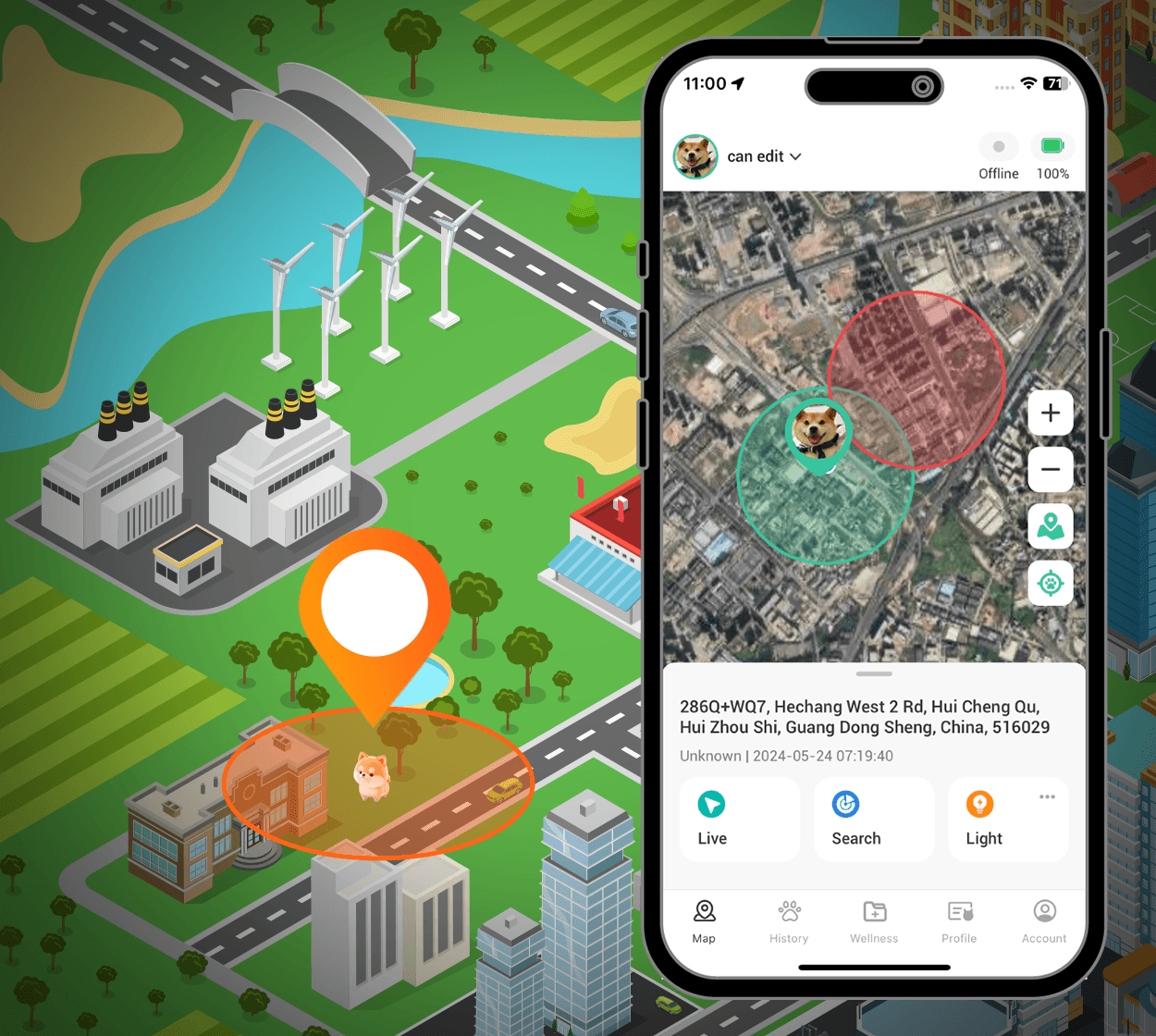 Virtual Fences for Added Safety